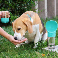 Load image into Gallery viewer, Multifunctional Pet Feeder Water Bottle 4-in-1
